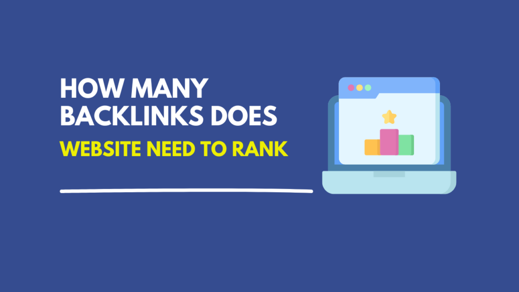 ilustration of how many backlinks does website need to rank