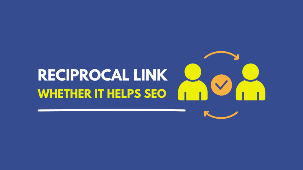 illustration showing two websites exchanging reciprocal links for seo strategy
