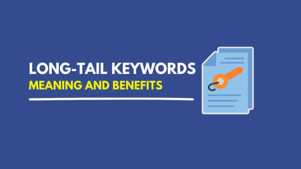 SEO specialist researching long-tail keywords and search intent on a laptop dashboard