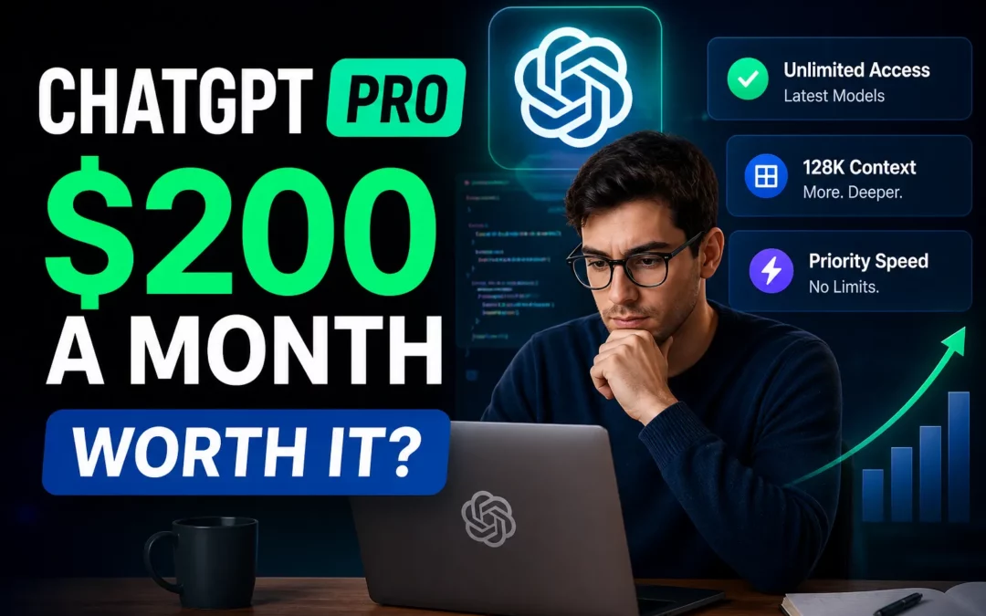 Is ChatGPT Pro Worth the $200 Monthly Investment in 2026?