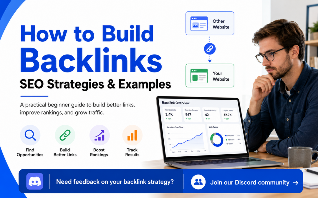 How to Build Backlinks : SEO Strategies and Examples