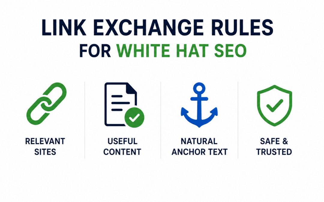 Link Exchange Rules to Follow for White Hat SEO Techniques