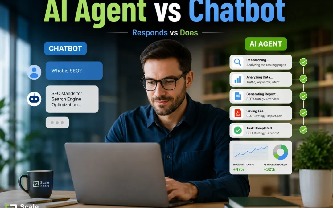 AI Agent vs Chatbot: What Is the Difference and Which One Do You Need?