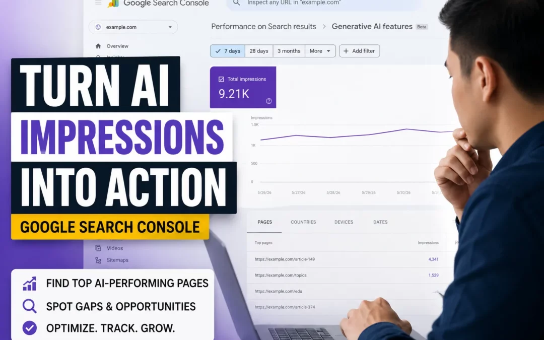 How to Use Google Search Console AI Impressions Data to Improve Your AI Search Visibility