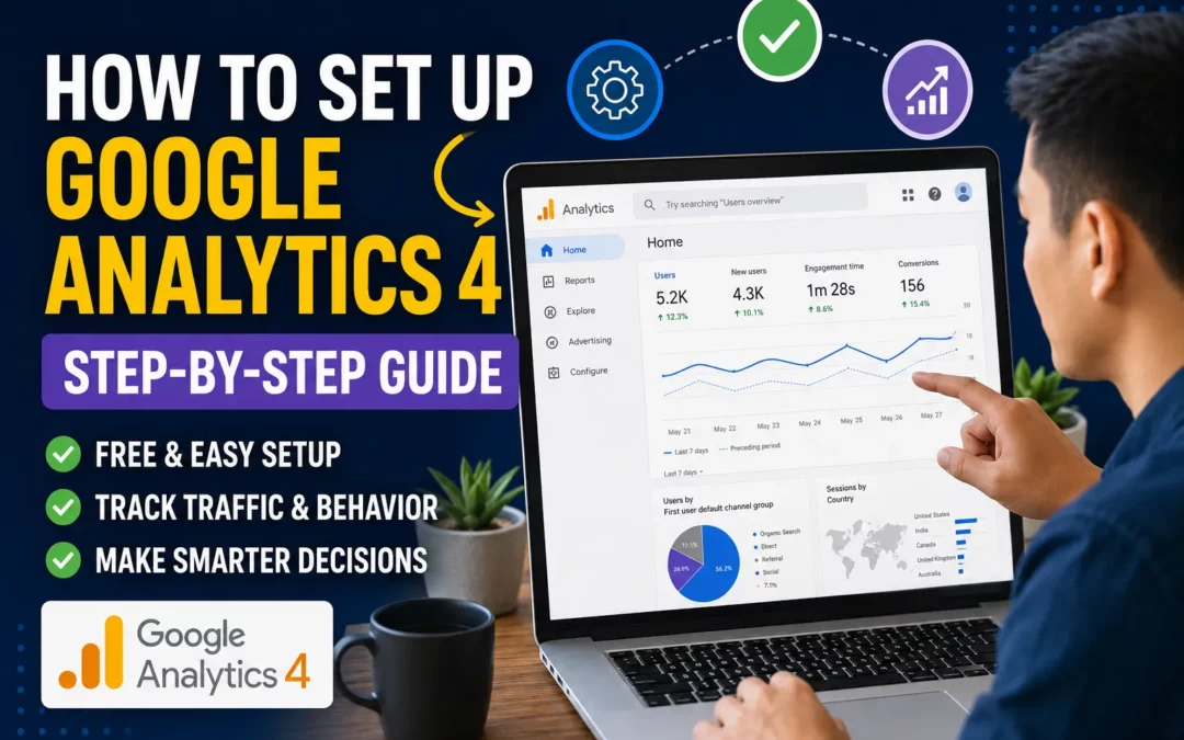 How to Set Up Google Analytics 4 (GA4) for Your Website: Step-by-Step