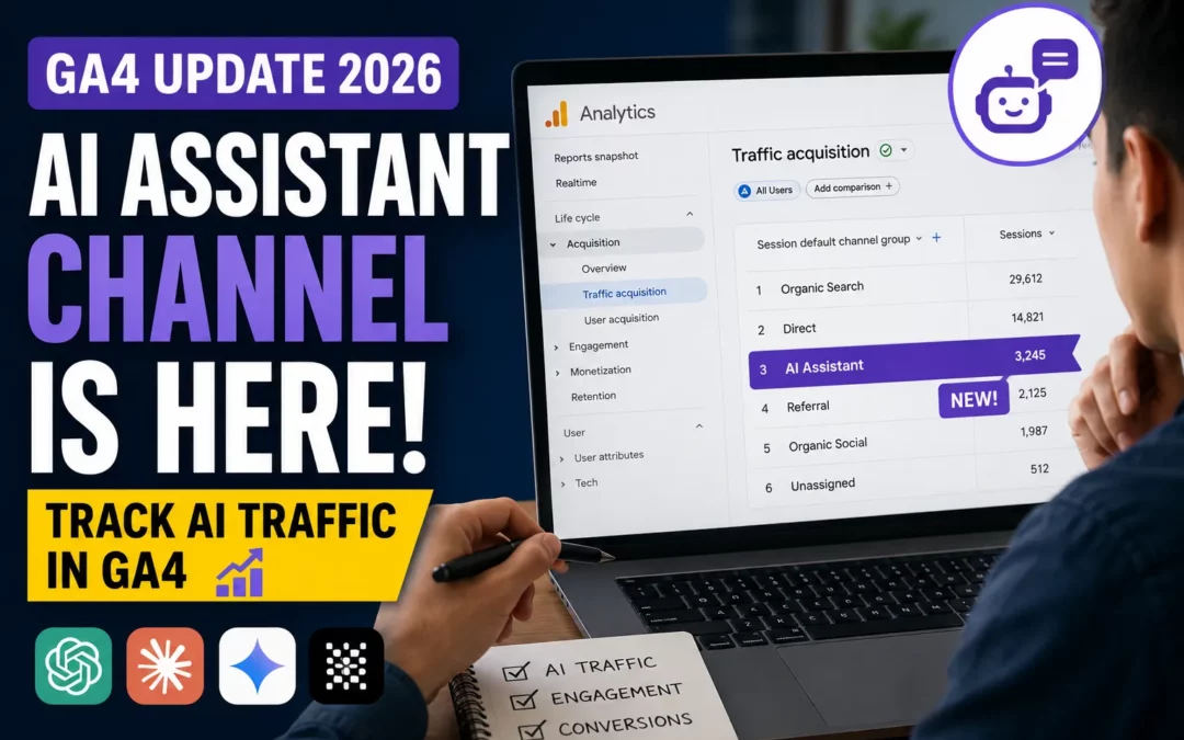What Is the AI Assistant Channel in GA4? How to Track AI Traffic in 2026