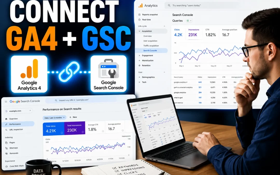 How to Connect Google Analytics with Google Search Console (Step-by-Step Guide)