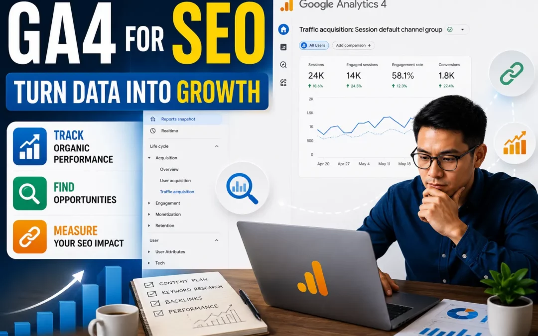 How to Use Google Analytics 4 Data to Improve Your SEO Strategy