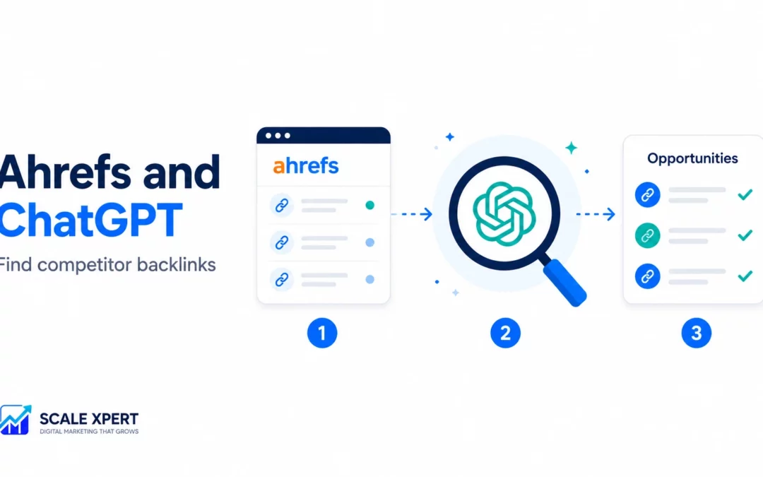 How to Use Ahrefs Free Backlink Checker & ChatGPT to Find Competitor Backlinks