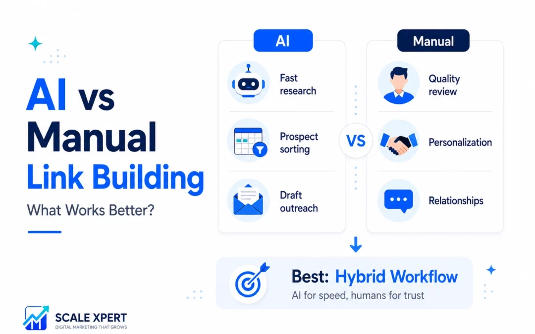 AI vs Manual Link Building: What Works Better for SEO?