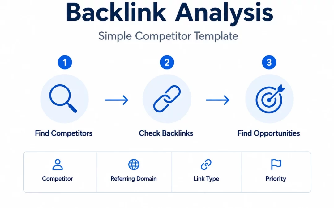 Backlink Analysis: How to Use a Competitor Backlink Analysis Template