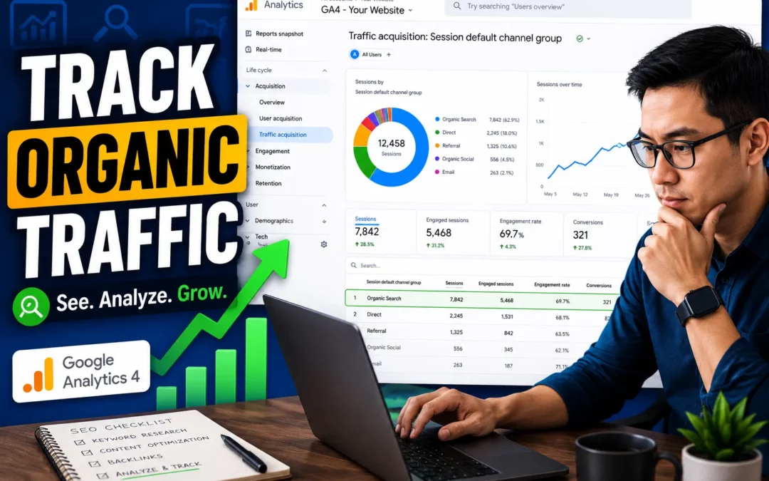 How to Track Organic Traffic in Google Analytics 4: A Practical SEO Guide