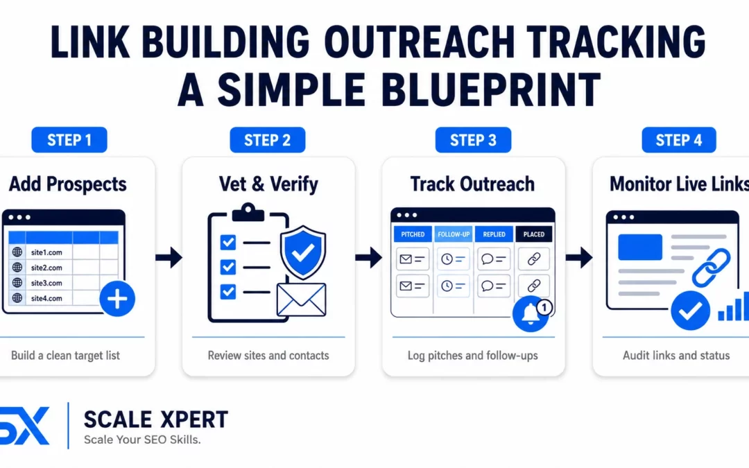 Link Building Outreach Tracking: A Simple Blueprint