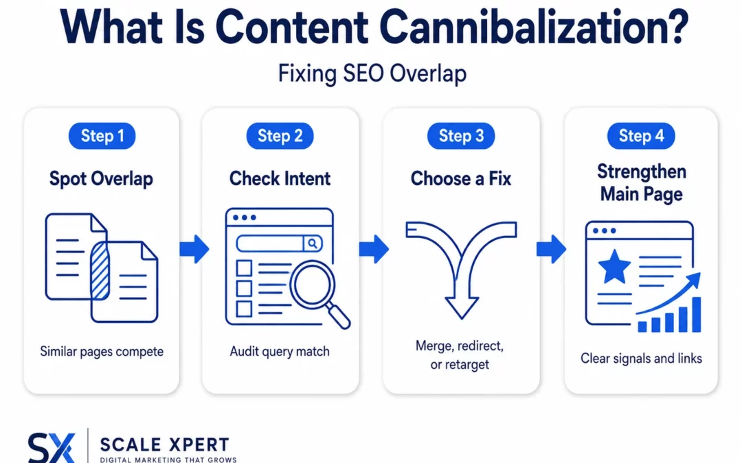 What Is Content Cannibalization? A Beginner’s Guide to Fixing SEO Overlap