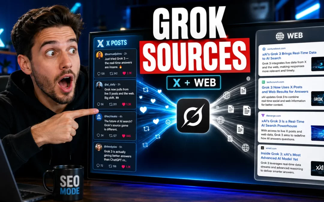 How Grok AI Selects Sources Using X and Web Search in Real Time