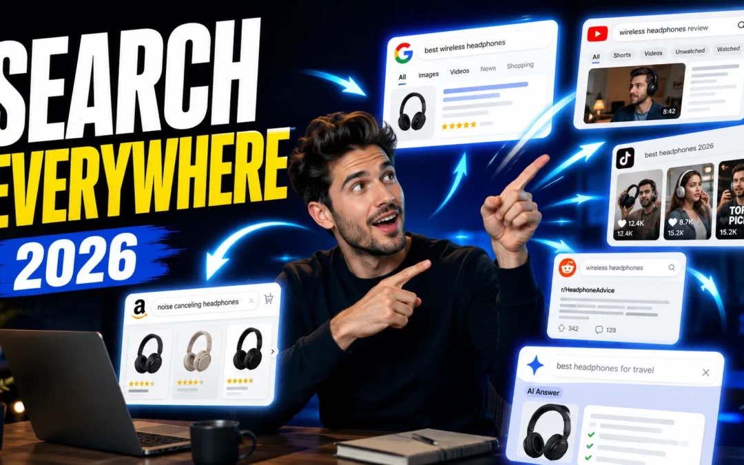 Search Everywhere Optimization: How to Be Found on Google, AI, and Social Simultaneously