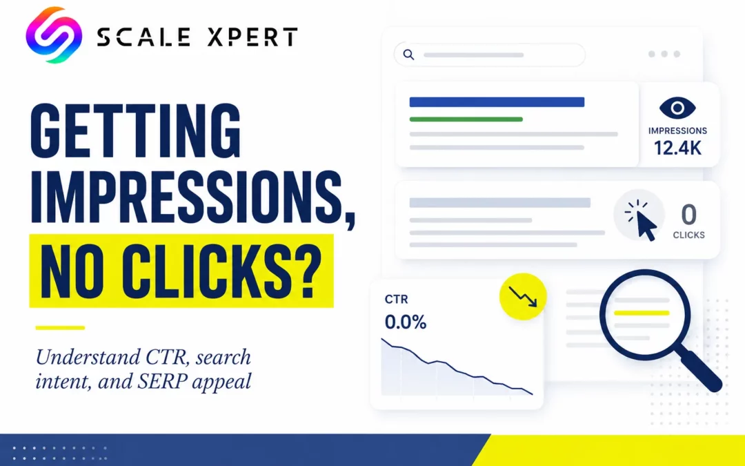 Why Is My Website Getting Impressions but No Clicks?