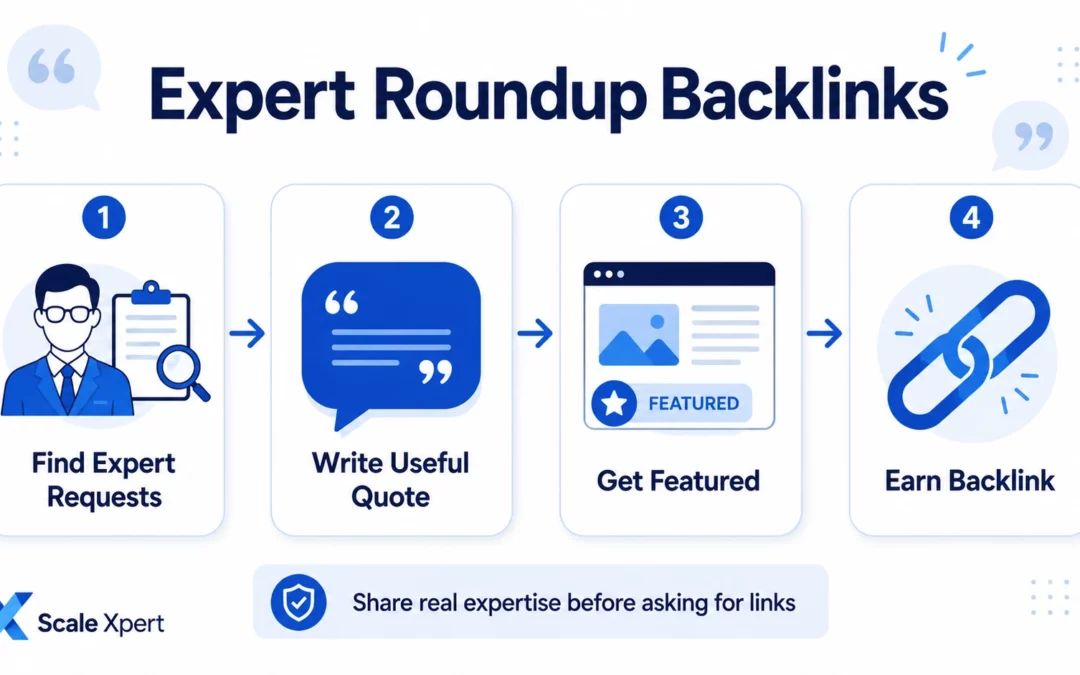 Expert Roundup Backlinks: How to Earn Links with Useful Quotes