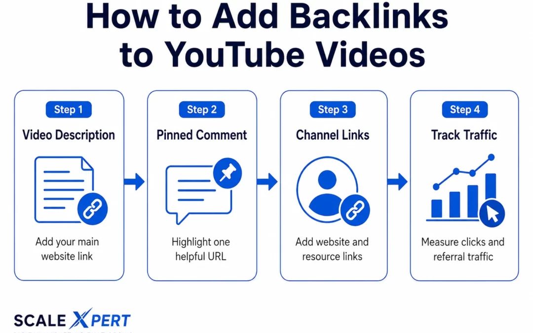 How to Add Backlinks to YouTube Videos: A Beginner’s Guide