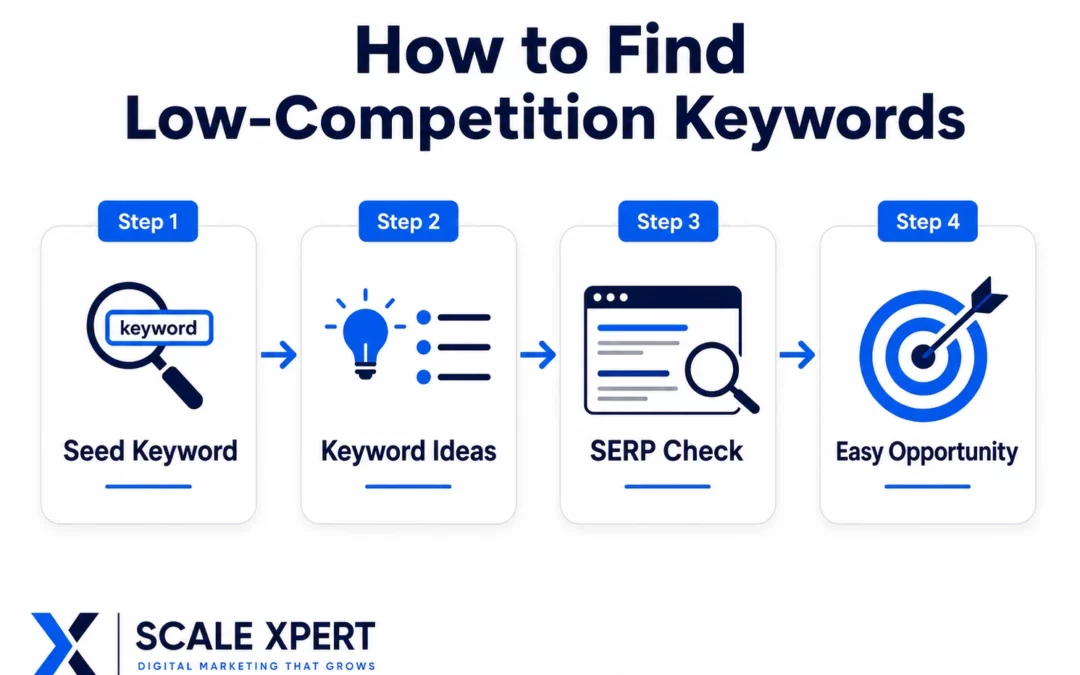 How to Find Low-Competition Keywords: Practical SEO Guide for Beginners