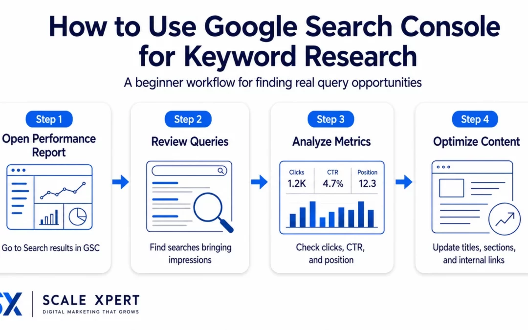 How to Use Google Search Console for Keyword Research