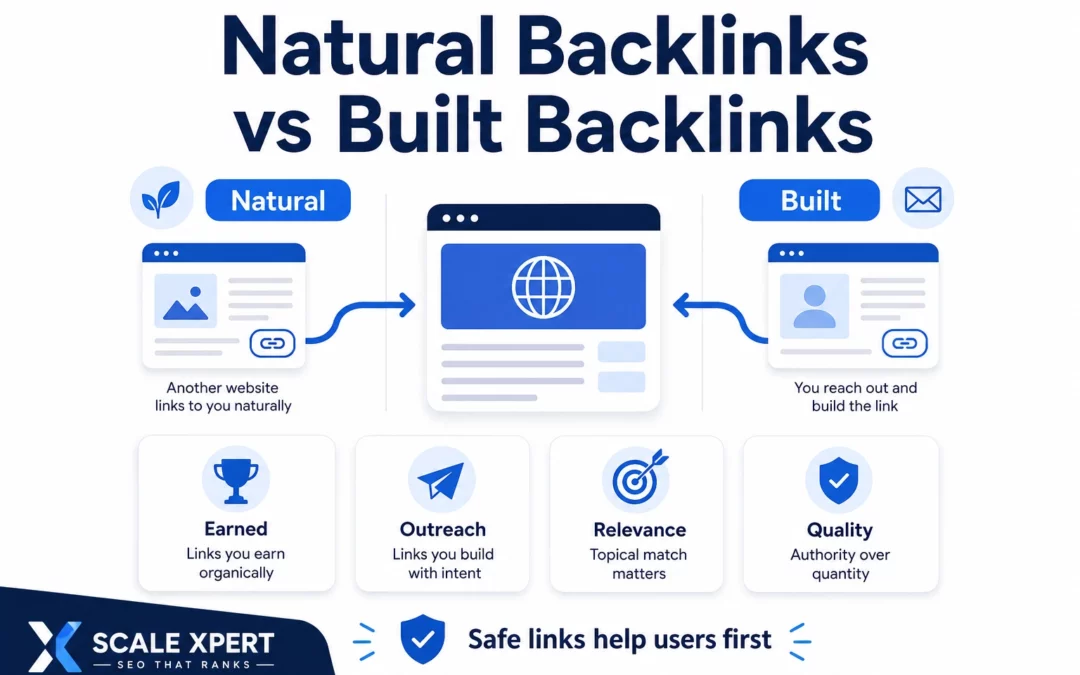 Natural Backlinks vs Built Backlinks: What Is the Difference?