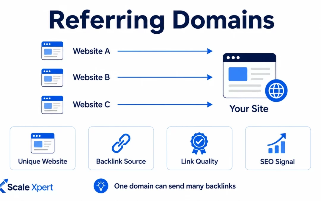 What Are Referring Domains? Beginner’s Guide for SEO