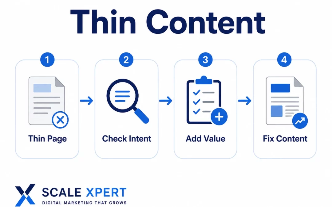 Thin Content: What It Means and How to Fix It
