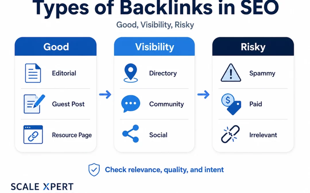 Types of Backlinks in SEO: Beginner’s Guide to Good and Bad Links