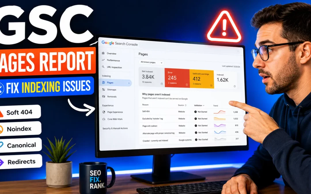 How to Fix Duplicate, Redirect, Noindex, and Soft-404 GSC Errors