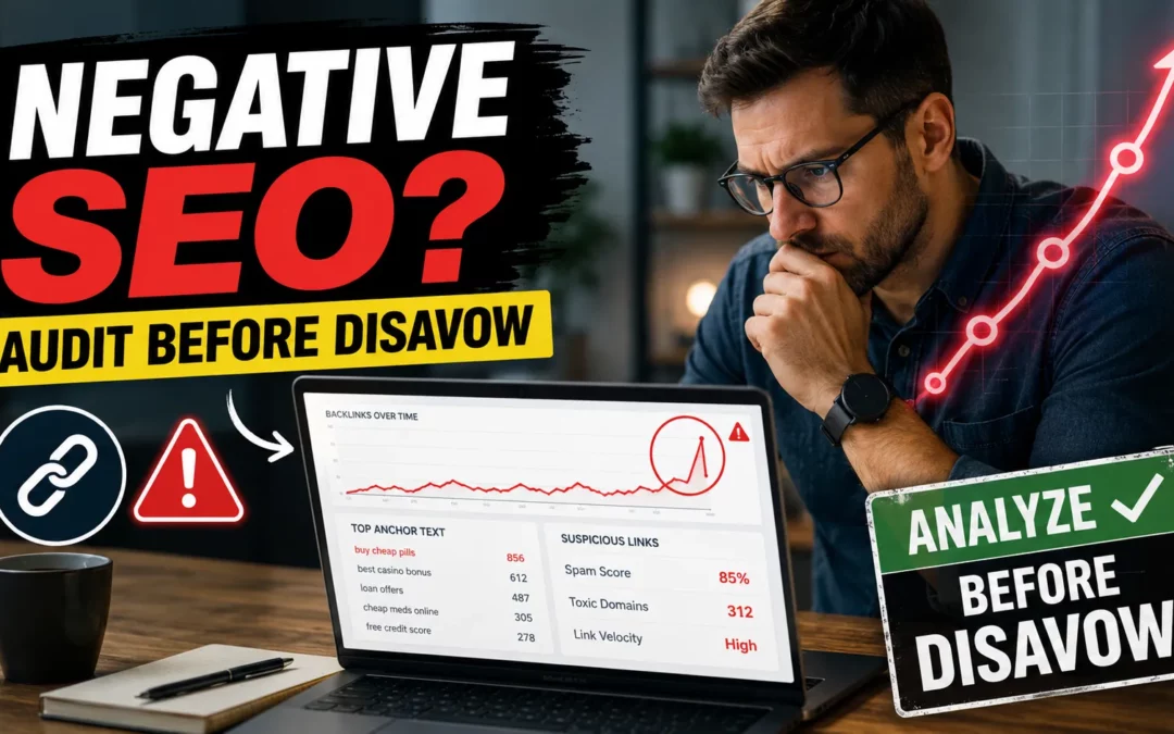 How to Do a Backlink Audit When You Suspect a Negative SEO Attack