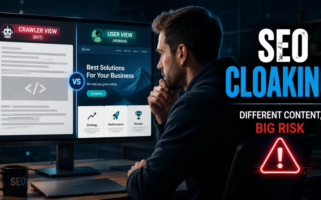 What is Cloaking in SEO? How to Avoid High-Risk Google Penalties