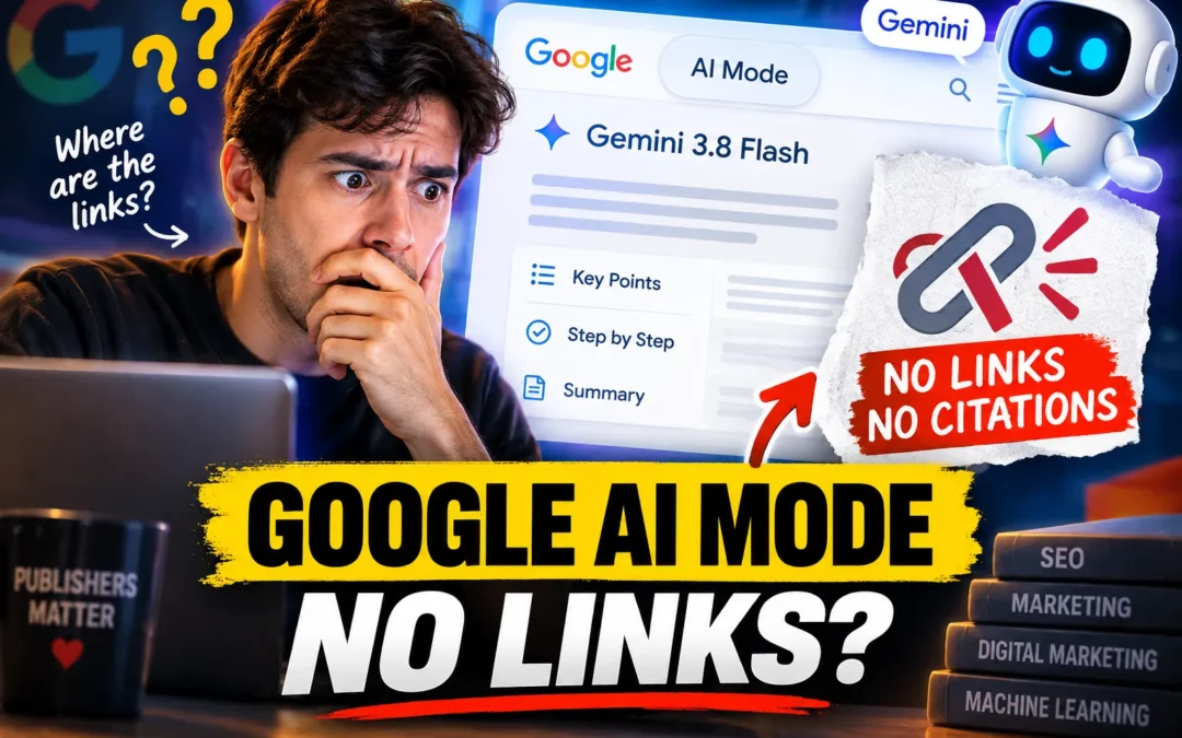 Google AI Mode Gemini 3.8 Flash Is Not Showing Citations or Links: What Publishers Need to Know