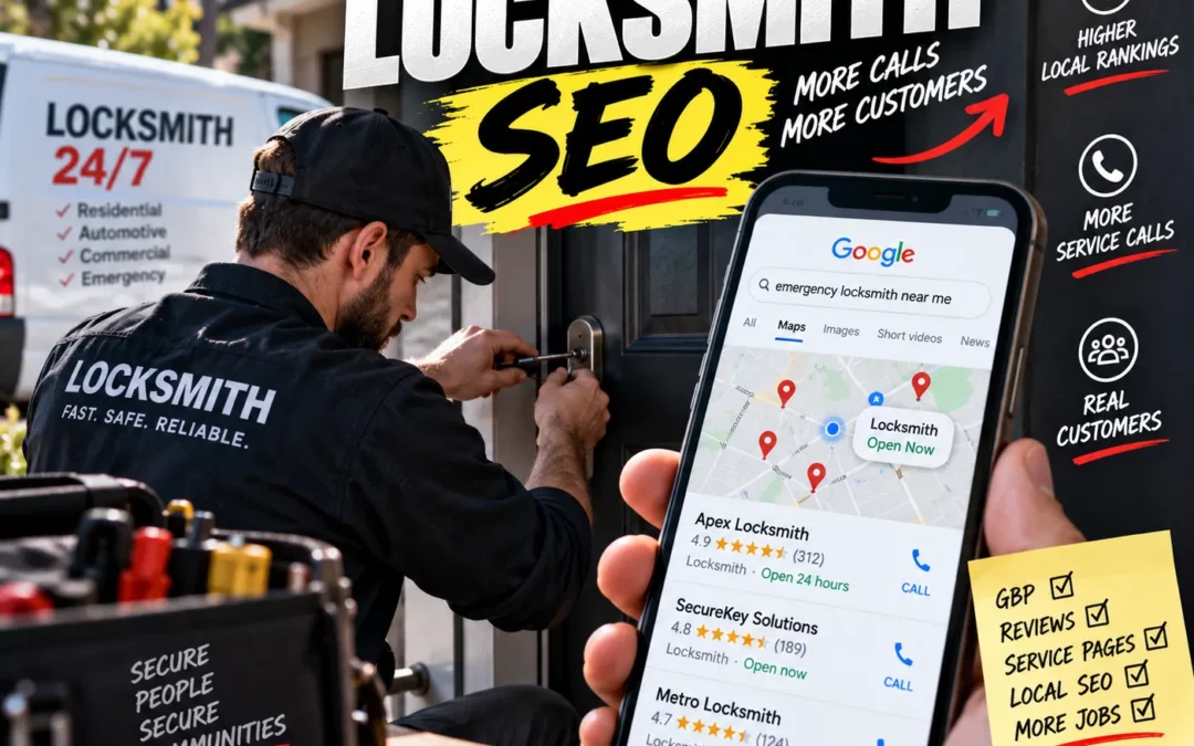 SEO for Locksmiths: The Complete Guide to Ranking in Google Maps and Emergency Searches