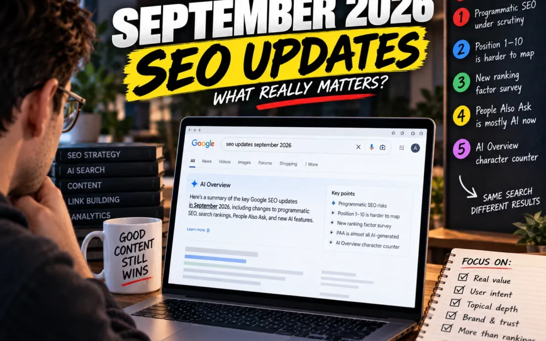 Google SEO Updates: Programmatic SEO, PAA AI & More