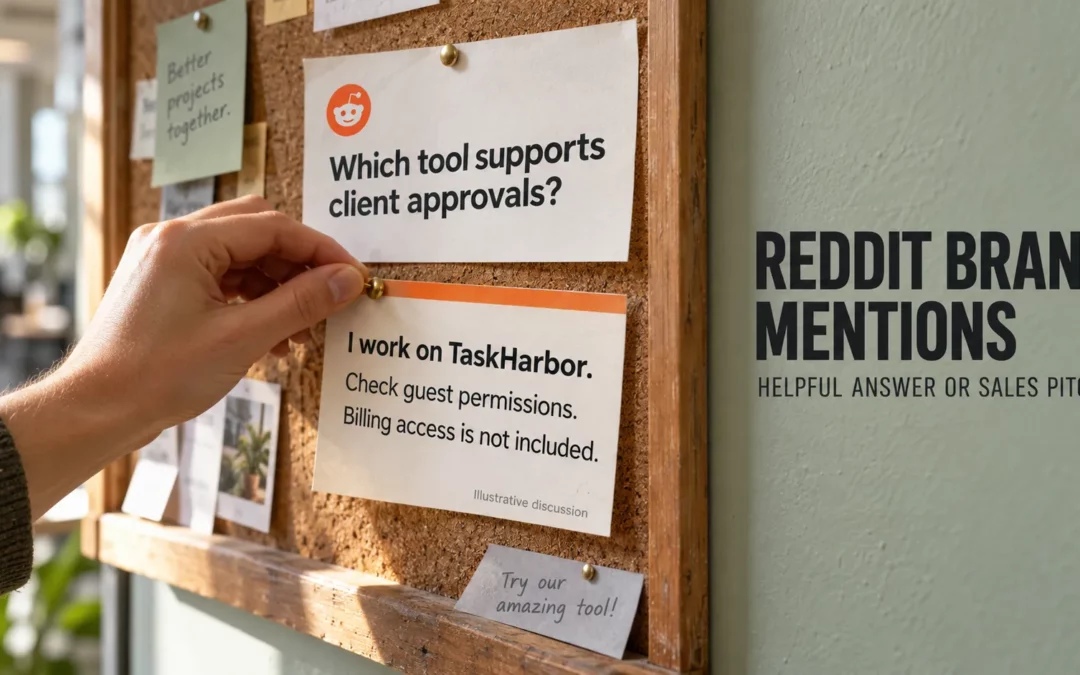 Reddit Brand Mentions: When Does Naming Your Product Actually Help?